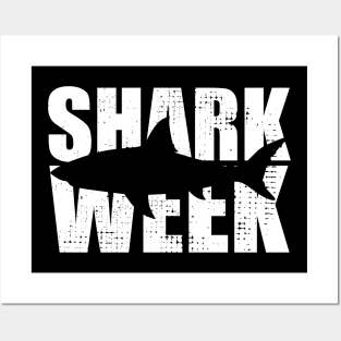 Shark week Posters and Art